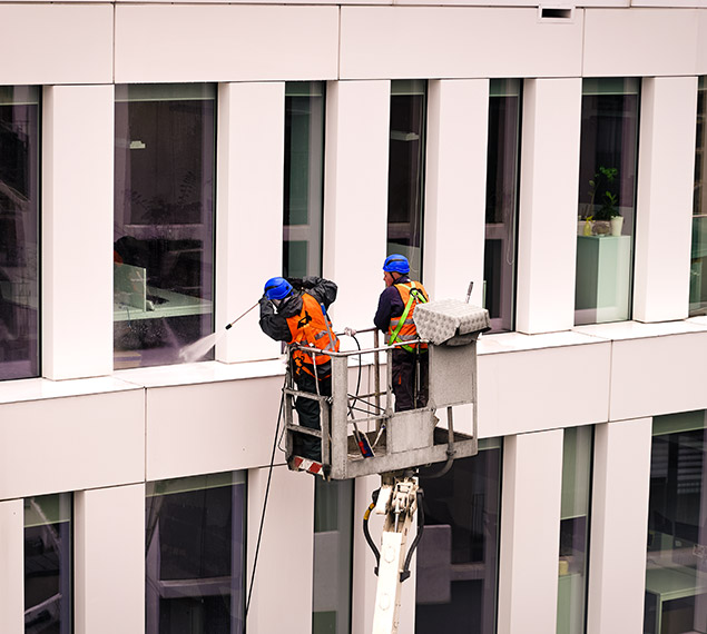 What is pressure washing