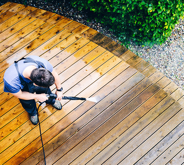 What is pressure washing