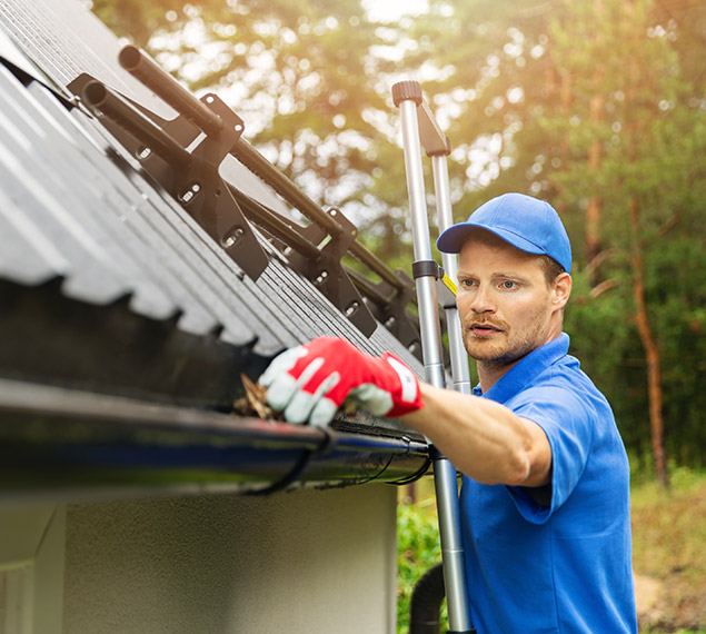 eavestrough cleaning