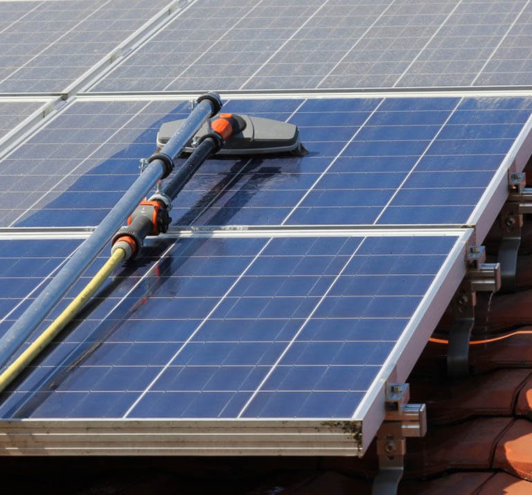 How to Clean Solar Panels Safely