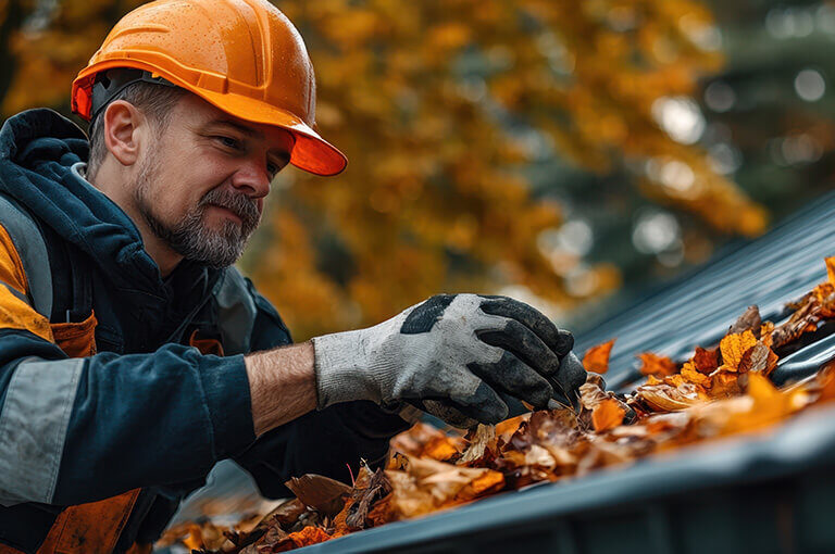 summer gutter cleaning edmonton