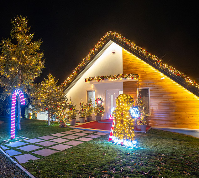 Residential Holiday Lights