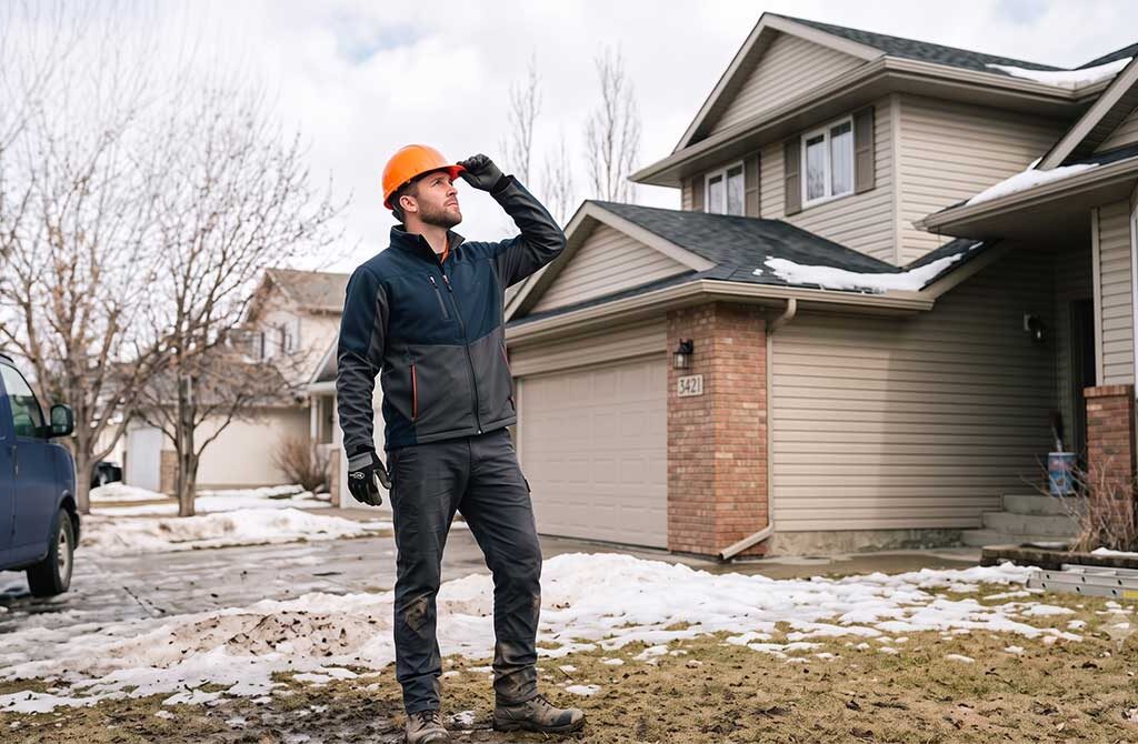 Gutter Cleaning In Edmonton After Snowmelt
