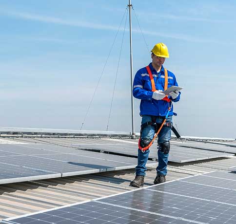 solar panel maintenance