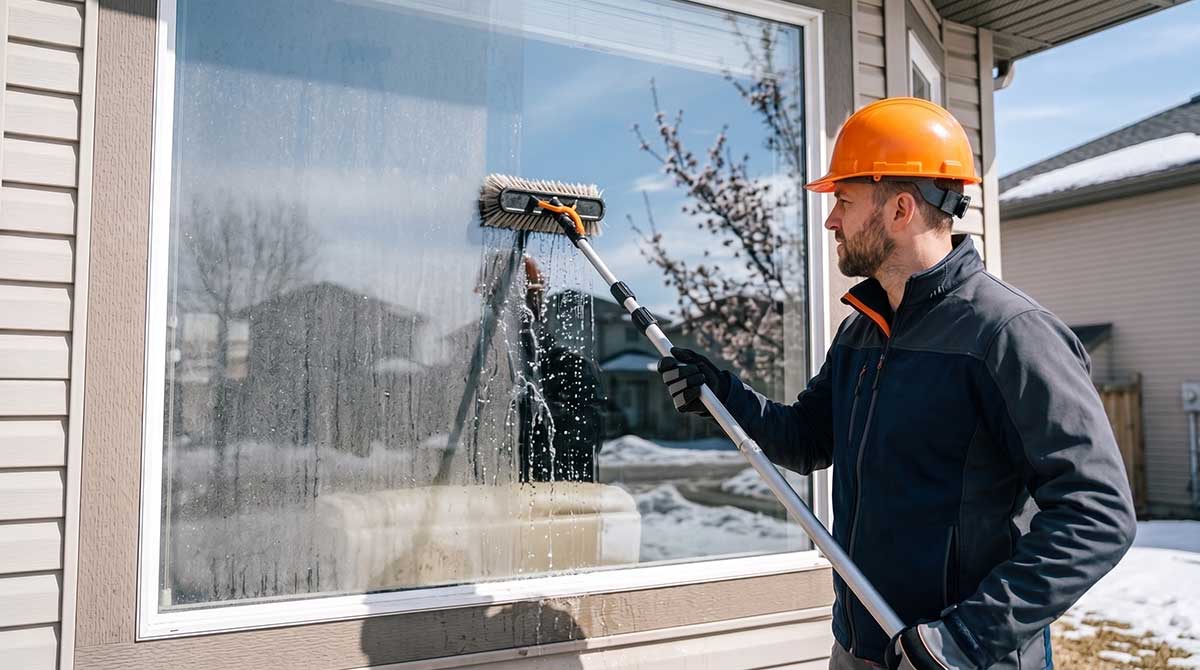 Road Film And Window Cleaning In Edmonton
